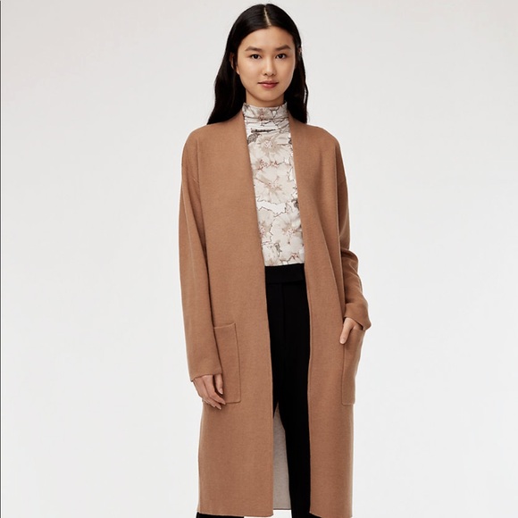 Babaton Lance Cardigan Xxs in Cream - Picture 2 of 5